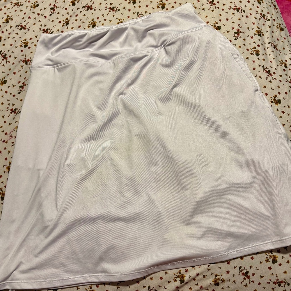 White Tennis Skirt